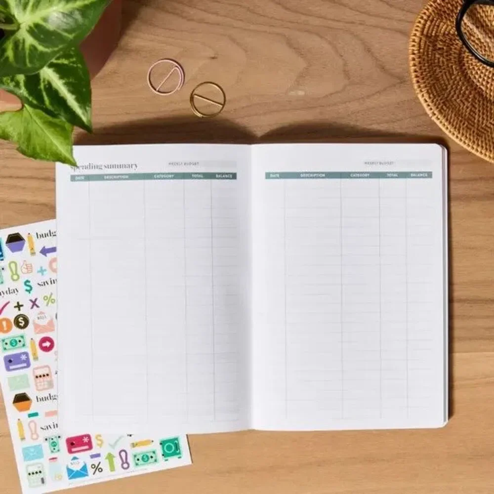 Erin Condren Budget‎ Planner Book Monthly Expense Planner Petite Planner Goals